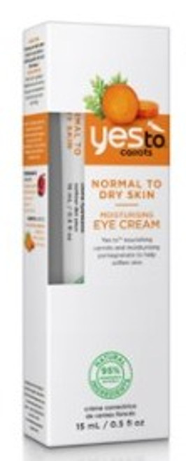 Yes To Carrots Normal To Dry Skin 0.5-ounce Moisturizing Eye Cream Serious Skin Care Supermel C Antioxidant Rich Beauty Cocktail - NEW